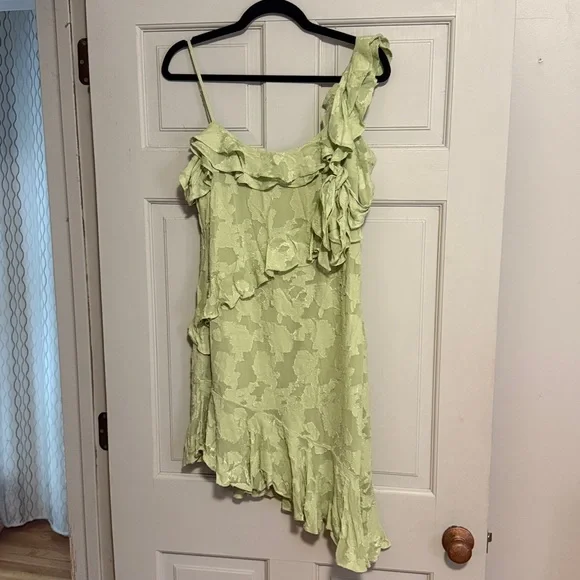 NWT Anthropologie
BHLDN Wren Jacquard Asymmetrical Midi Dress - Picture 2 of 5